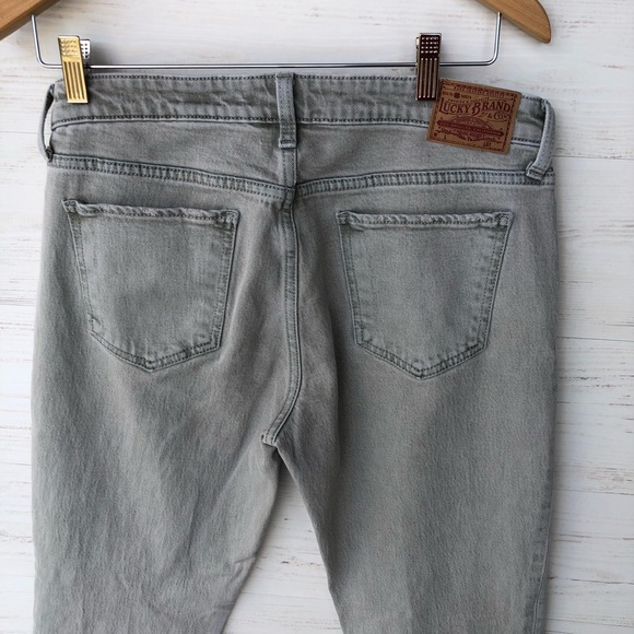 Lucky Brand jeans soft gray sweet and straight 29 - Picture 5 of 8